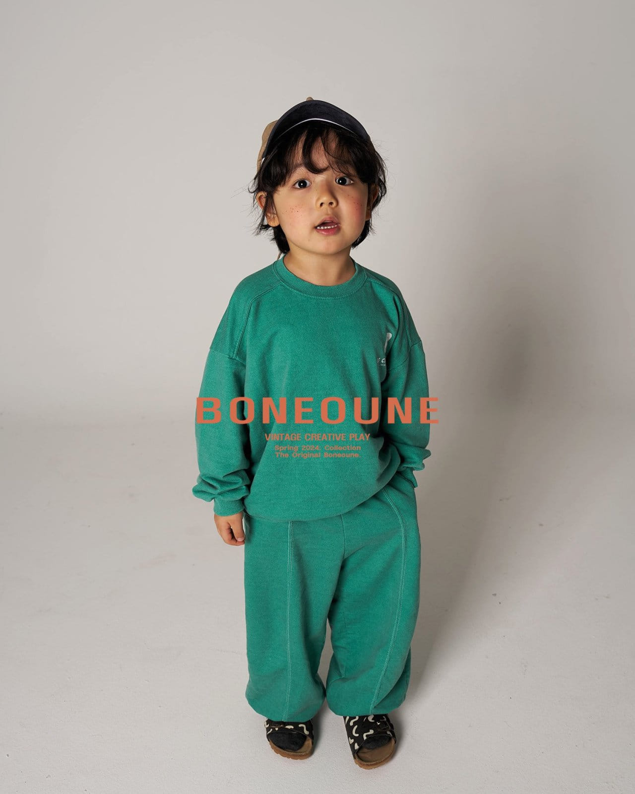 Boneoune - Korean Children Fashion - #designkidswear - Pig B Sweatshirt - 6