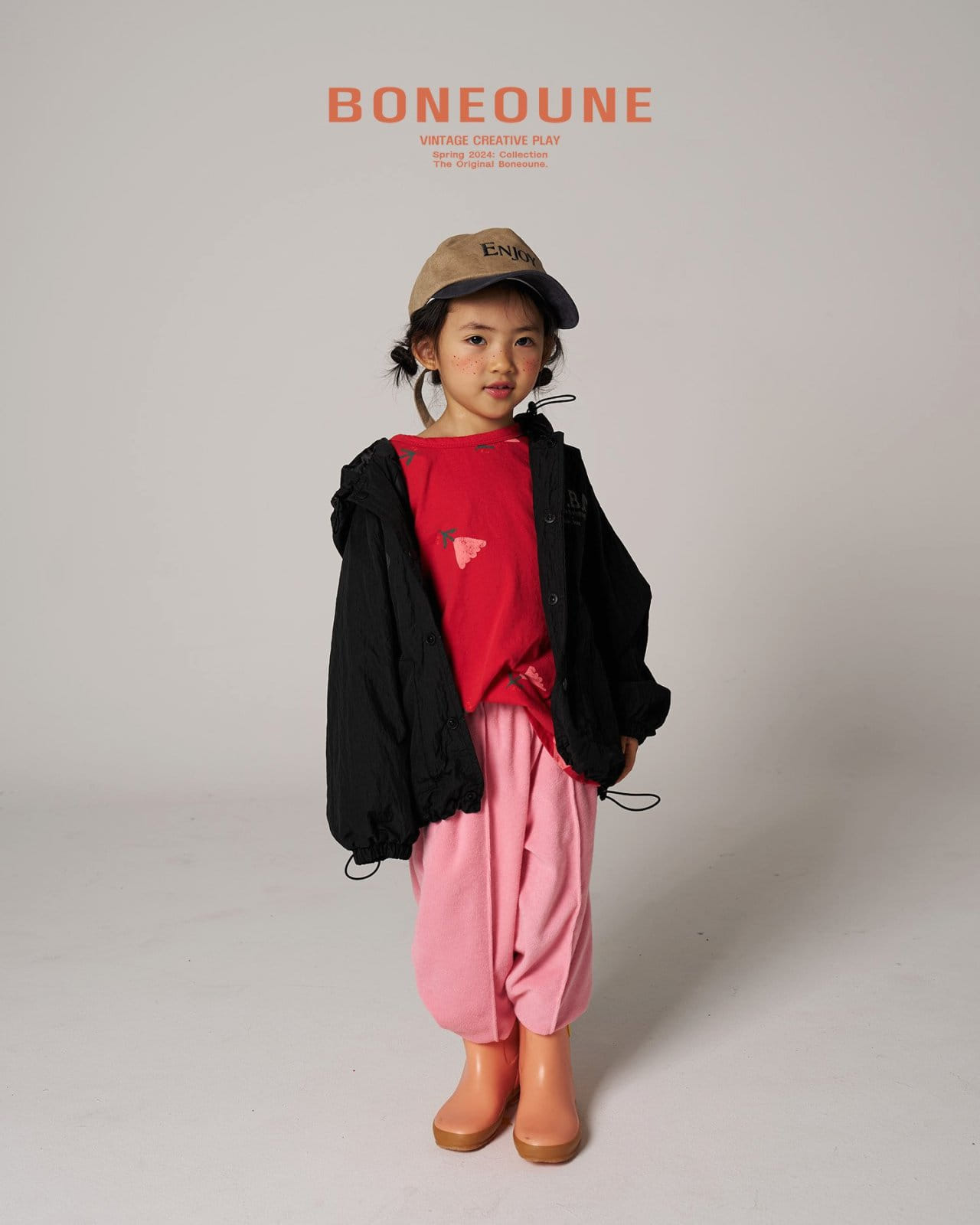 Boneoune - Korean Children Fashion - #designkidswear - Pintuck Towel Jogger Pants - 5