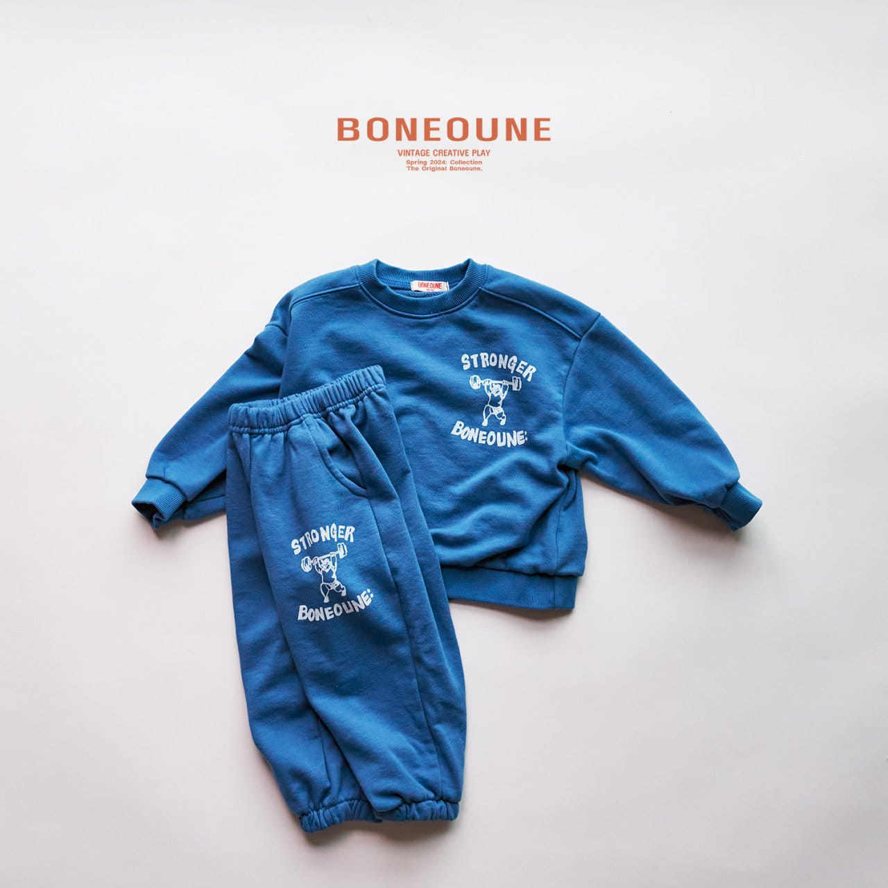 Boneoune - Korean Children Fashion - #discoveringself - Strong Sweatshirt - 9