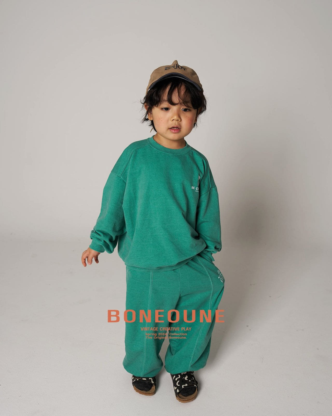 Boneoune - Korean Children Fashion - #discoveringself - Pig B Sweatshirt - 7
