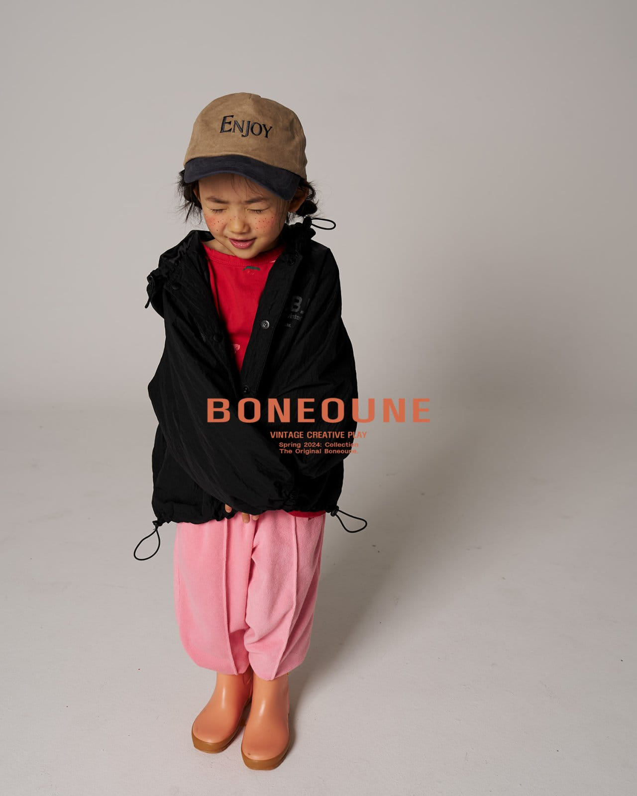 Boneoune - Korean Children Fashion - #fashionkids - Pintuck Towel Jogger Pants - 7