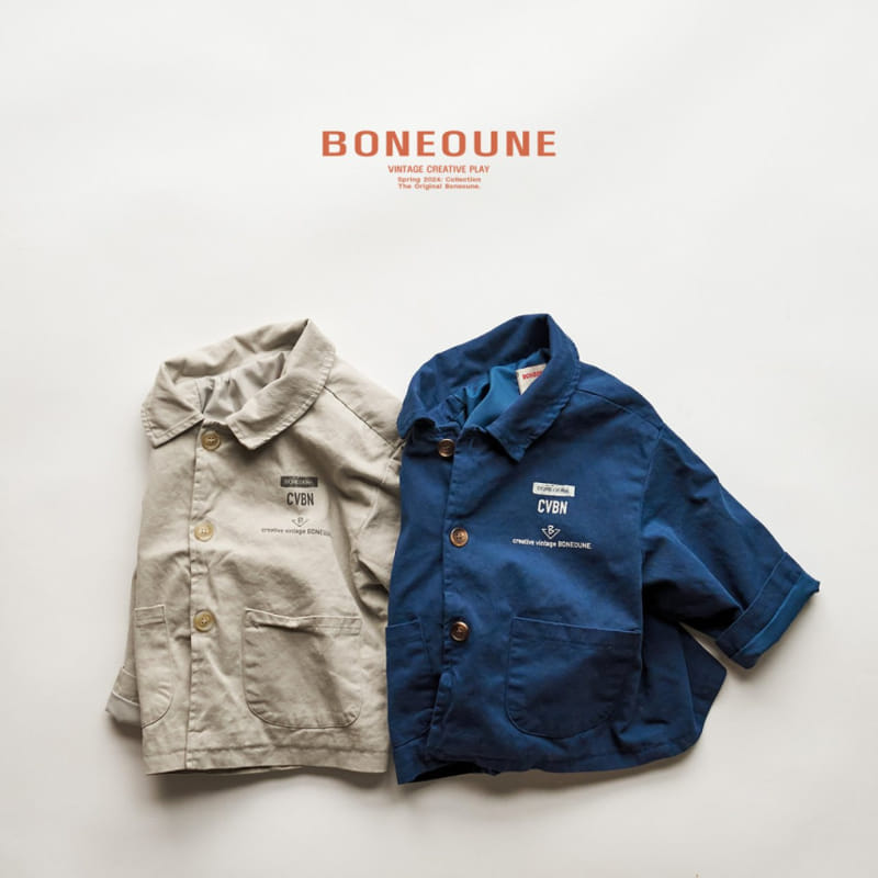 Boneoune - Korean Children Fashion - #kidsshorts - Make Jacket
