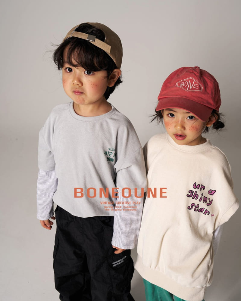Boneoune - Korean Children Fashion - #littlefashionista - Layered Tee - 4