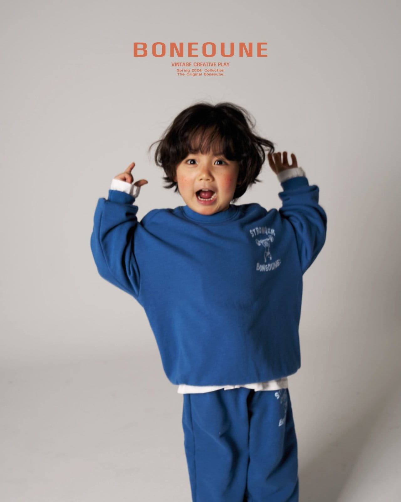 Boneoune - Korean Children Fashion - #minifashionista - Strong Jogger Pants - 2