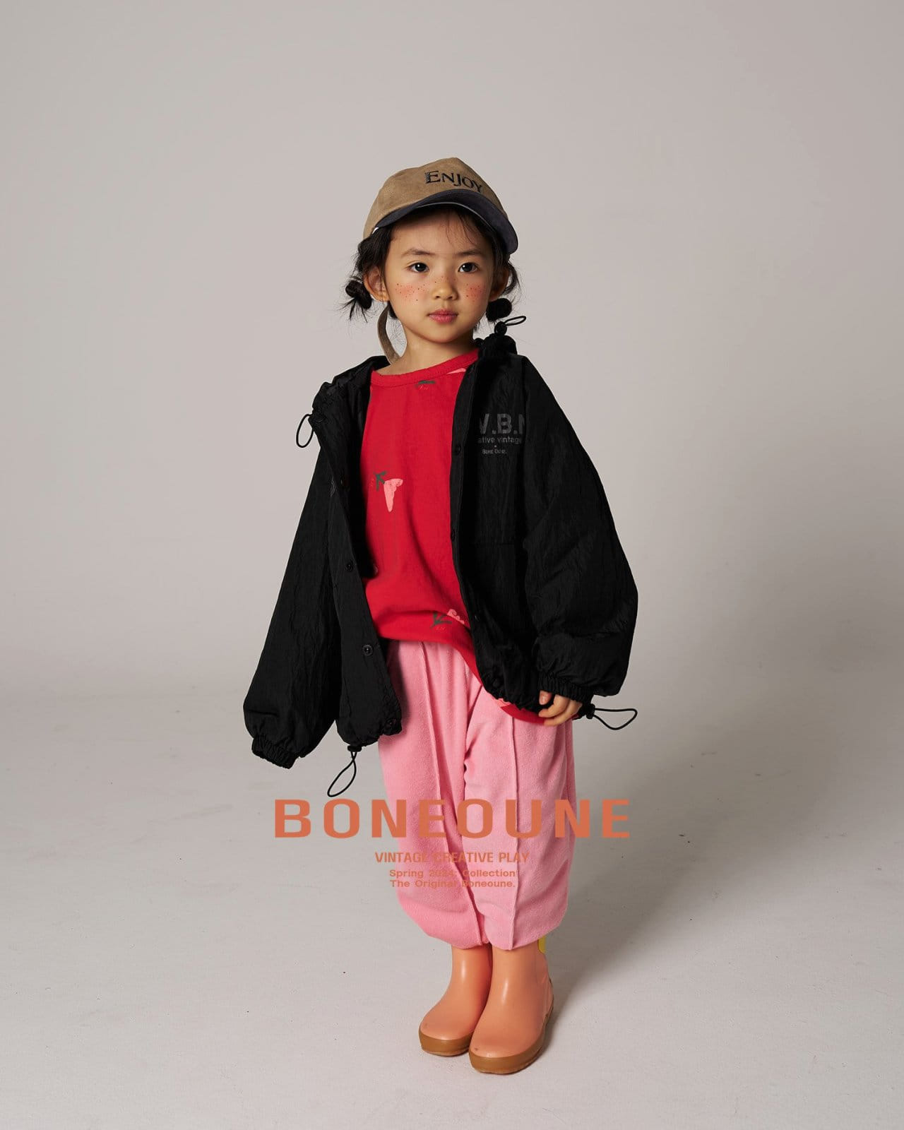 Boneoune - Korean Children Fashion - #stylishchildhood - Pintuck Towel Jogger Pants - 2