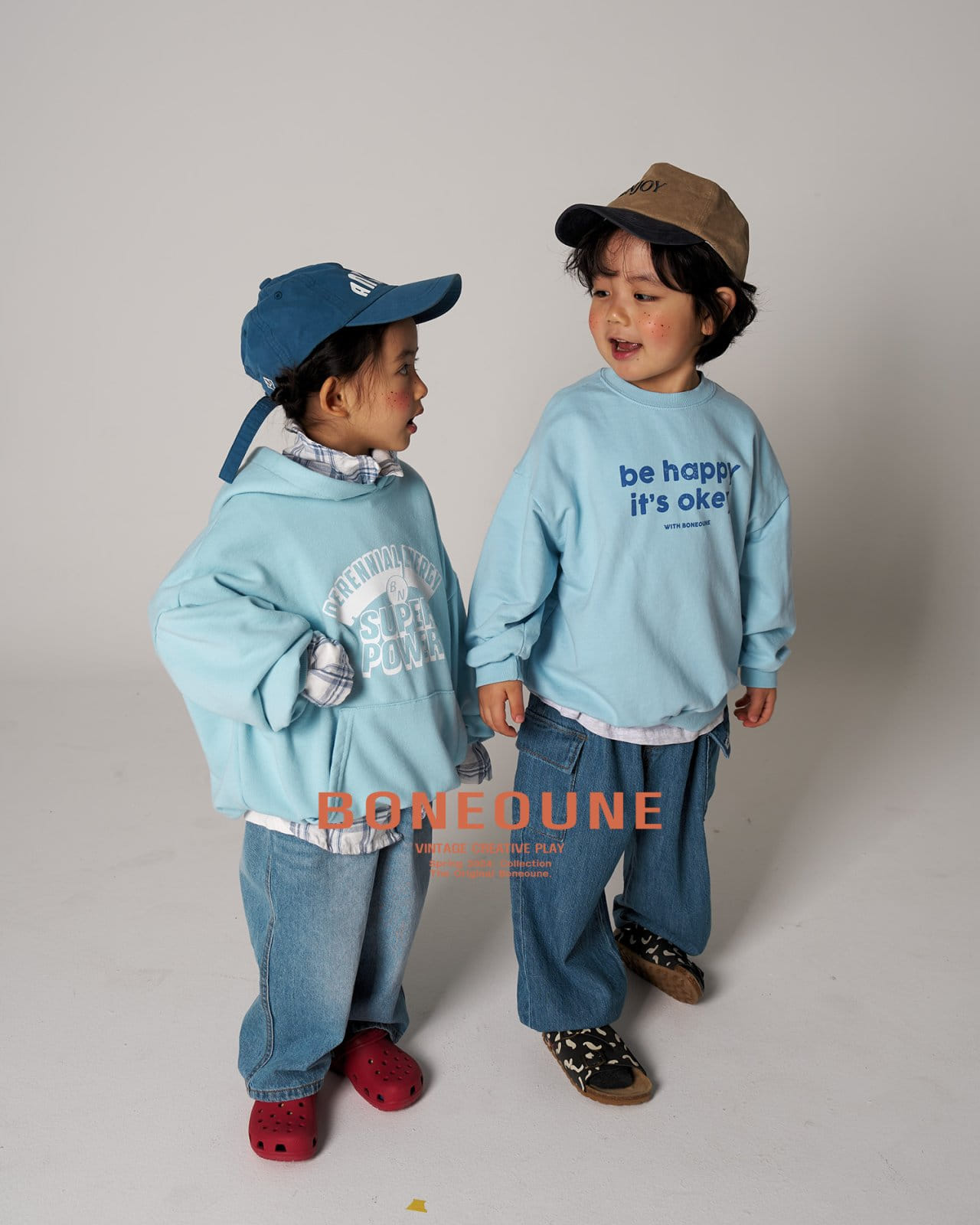 Boneoune - Korean Children Fashion - #todddlerfashion - Soft Cargo  Denim Pants - 7