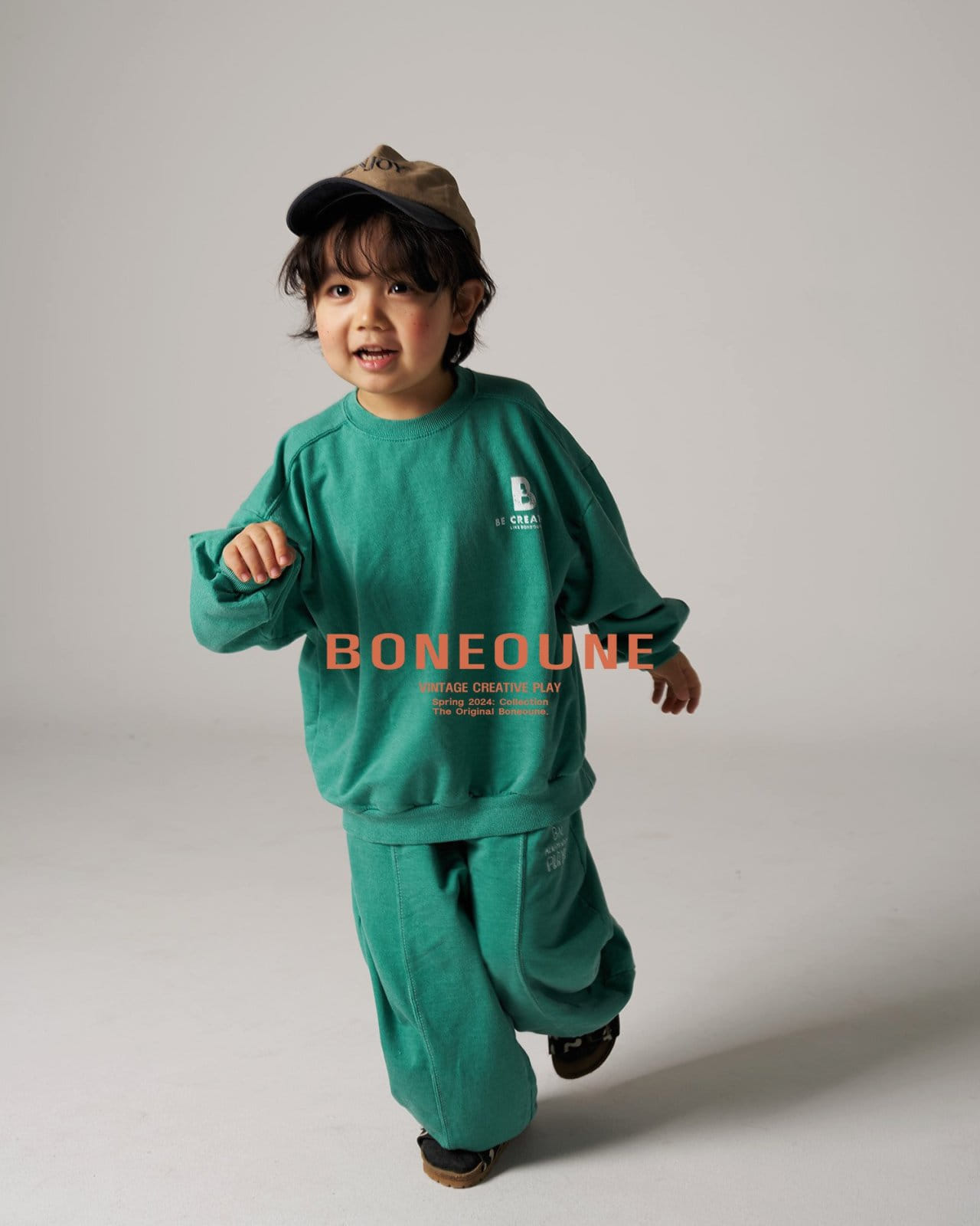Boneoune - Korean Children Fashion - #todddlerfashion - Pig B Sweatshirt