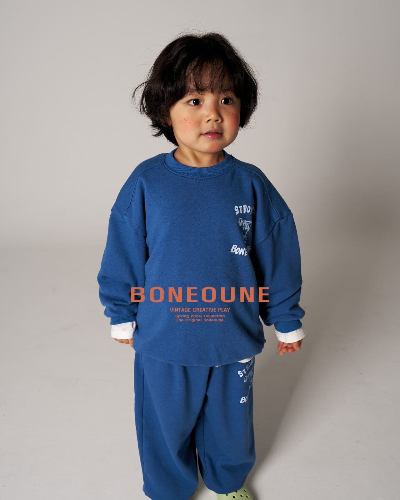 Boneoune - Korean Children Fashion - #toddlerclothing - Strong Jogger Pants - 5