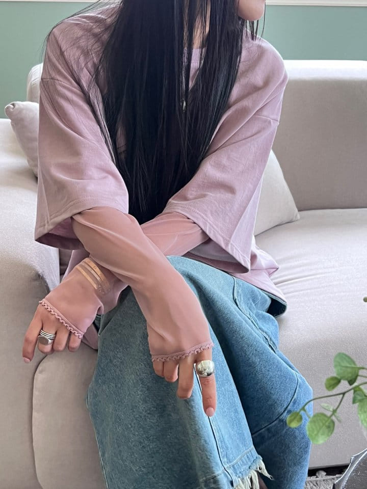 Bricklane - Korean Women Fashion - #thelittlethings - Mystic Mesh Tee - 5