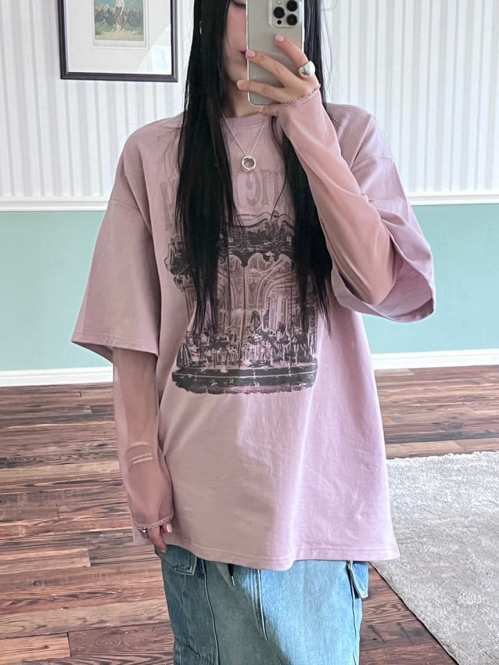 Bricklane - Korean Women Fashion - #womensfashion - Mystic Mesh Tee - 7