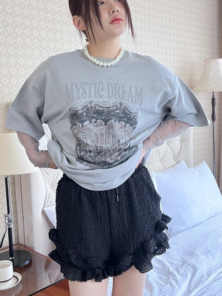 Bricklane - Korean Women Fashion - #womensfashion - All Love Double Frill Shorts - 8