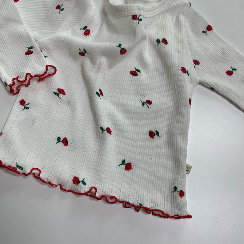 Brody Jane - Korean Baby Fashion - #babyboutique - Tulip Frill Long Sleeves Top Bottom Set - 5