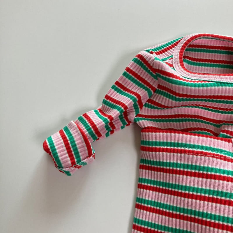 Brody Jane - Korean Baby Fashion - #babyclothing - Multi ST Long Sleeves Top Bottom Set - 9