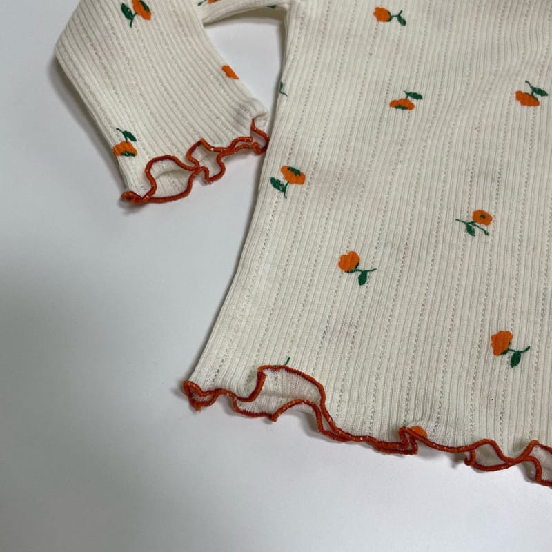 Brody Jane - Korean Baby Fashion - #babyclothing - Tulip Frill Long Sleeves Top Bottom Set - 8