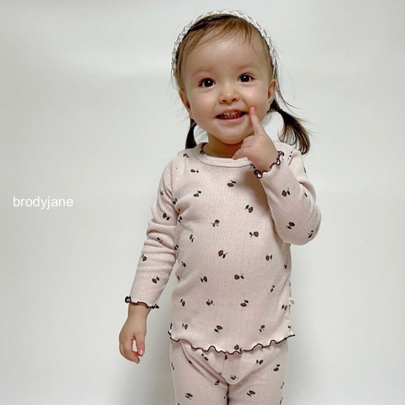 Brody Jane - Korean Baby Fashion - #babyfever - Tulip Frill Long Sleeves Top Bottom Set - 10