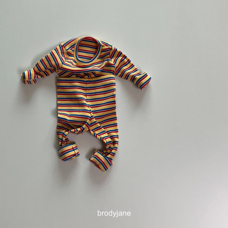 Brody Jane - Korean Baby Fashion - #babywear - Multi ST Long Sleeves Top Bottom Set - 3