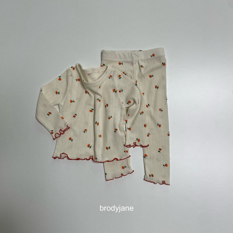 Brody Jane - Korean Baby Fashion - #babywear - Tulip Frill Long Sleeves Top Bottom Set - 2