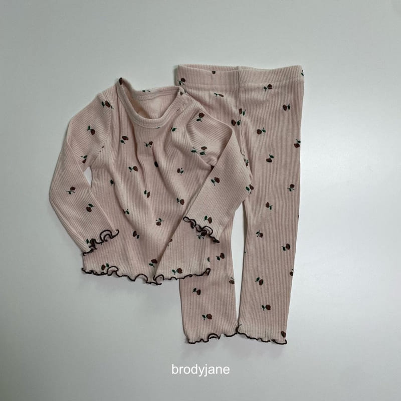 Brody Jane - Korean Baby Fashion - #onlinebabyboutique - Tulip Frill Long Sleeves Top Bottom Set - 3
