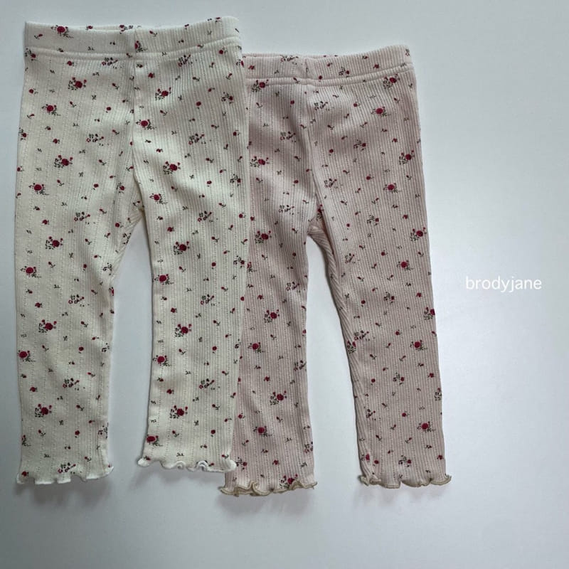 Brody Jane - Korean Baby Fashion - #onlinebabyboutique - Flower Eyelet Frill Top Bottom Set - 2