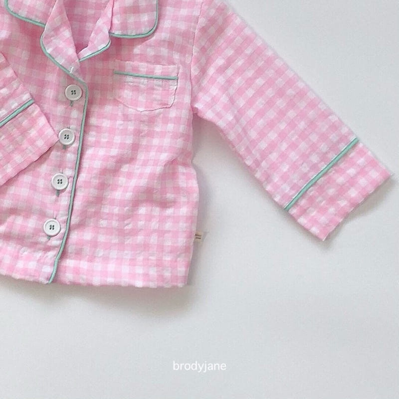 Brody Jane - Korean Children Fashion - #designkidswear - Basic Check Pajama - 2