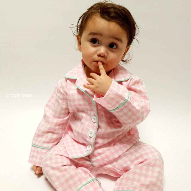 Brody Jane - Korean Children Fashion - #kidsstore - Basic Check Pajama - 6