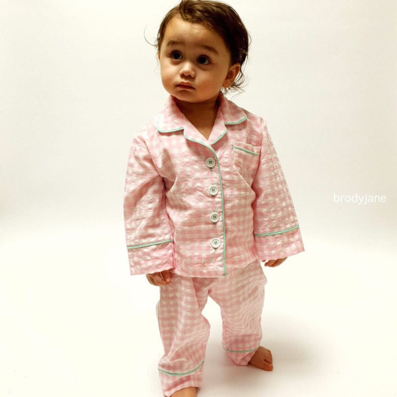 Brody Jane - Korean Children Fashion - #littlefashionista - Basic Check Pajama - 9