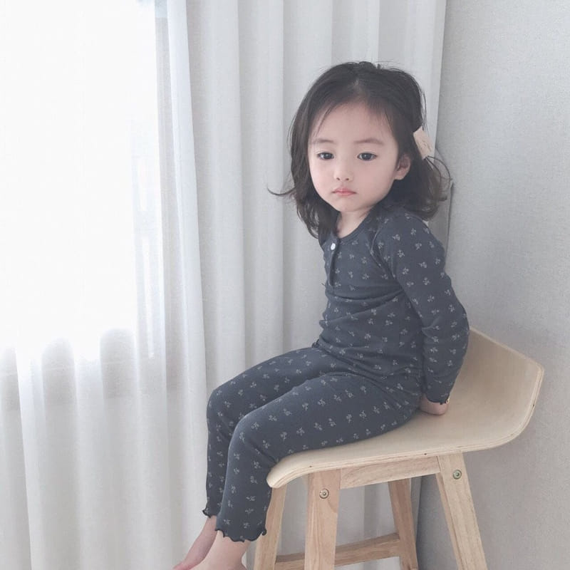 Brody Jane - Korean Children Fashion - #Kfashion4kids - Fog Rib Top Bottom Set - 4