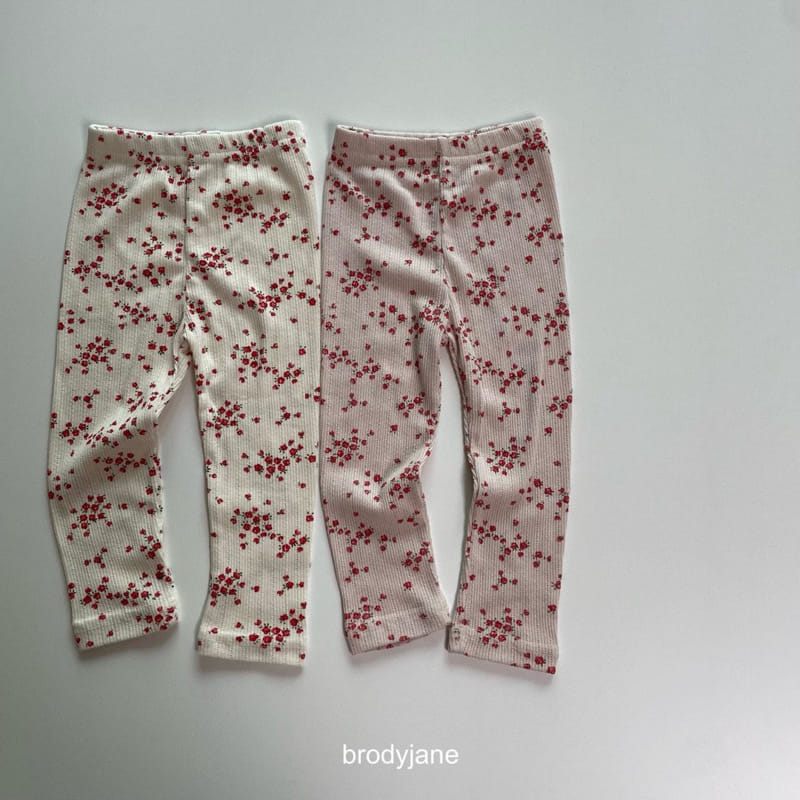 Brody Jane - Korean Children Fashion - #magicofchildhood - Red Flower Top Bottom Set - 7