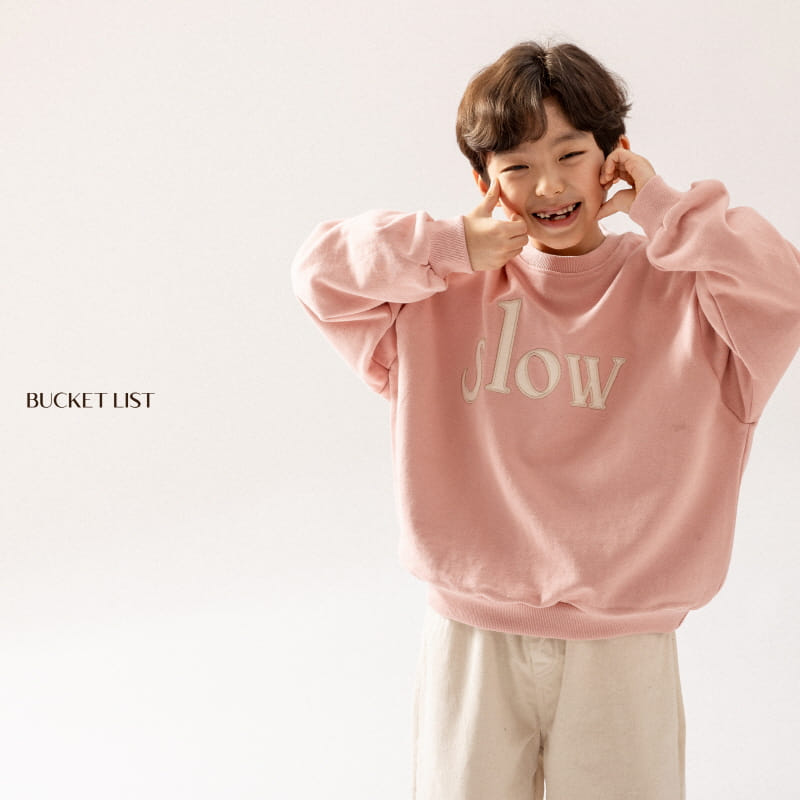 Bucket List - Korean Children Fashion - #Kfashion4kids - Slow Felt Sweatshirt - 6