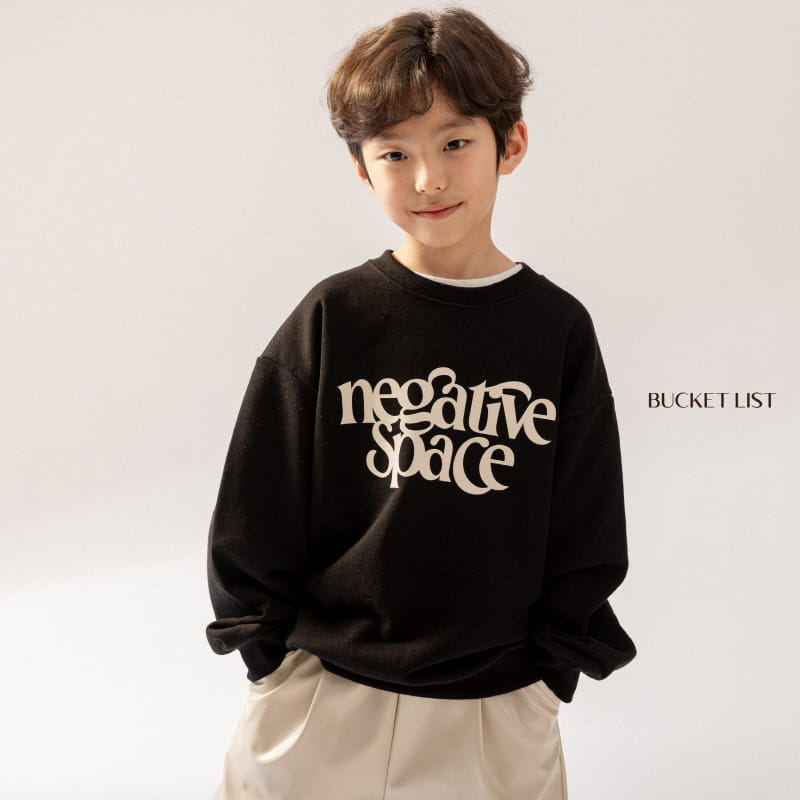 Bucket List - Korean Children Fashion - #Kfashion4kids - L Patch Sweatshirt - 2
