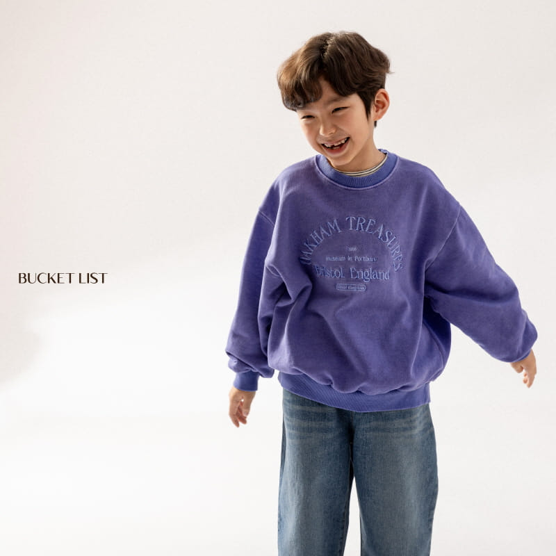 Bucket List - Korean Children Fashion - #childofig - Pig Embroidery Sweatshirt - 11