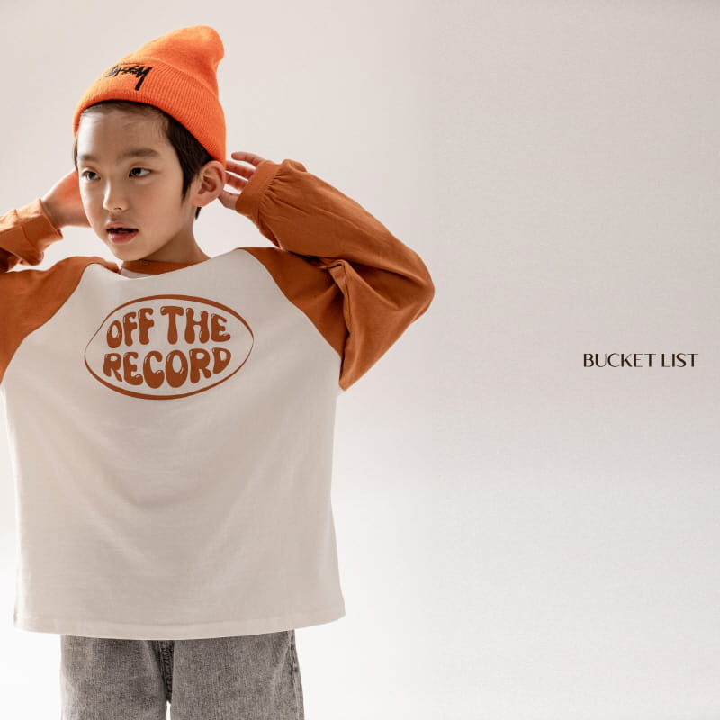 Bucket List - Korean Children Fashion - #childrensboutique - Record Raglan Tee - 11