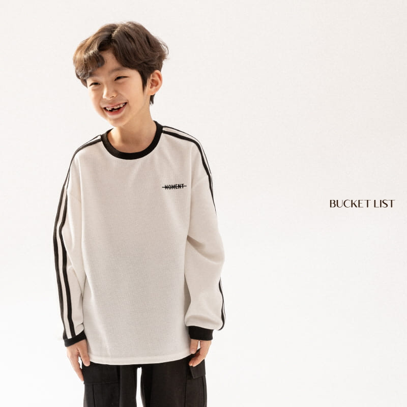 Bucket List - Korean Children Fashion - #designkidswear - Moment Waffle Tee - 11