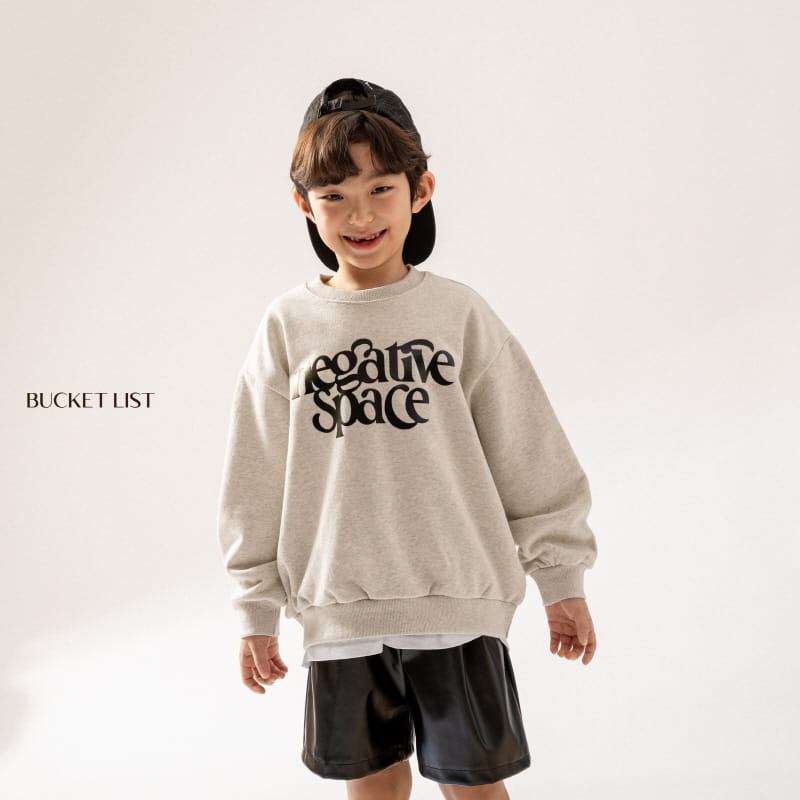 Bucket List - Korean Children Fashion - #discoveringself - L Patch Sweatshirt - 11
