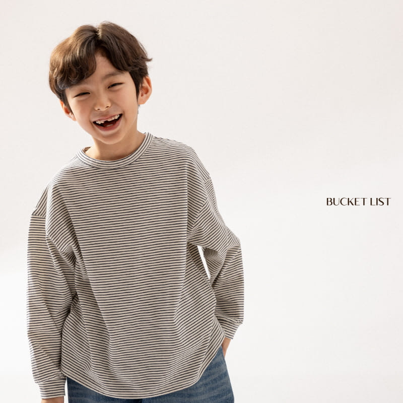 Bucket List - Korean Children Fashion - #discoveringself - Soft ST Tee - 10