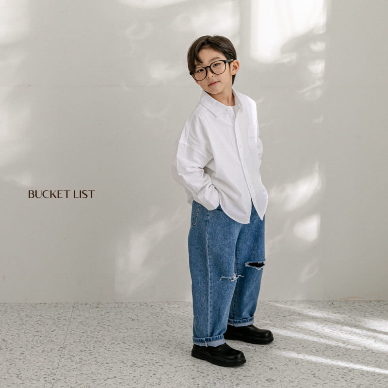 Bucket List - Korean Children Fashion - #fashionkids - City Over Shirt - 8
