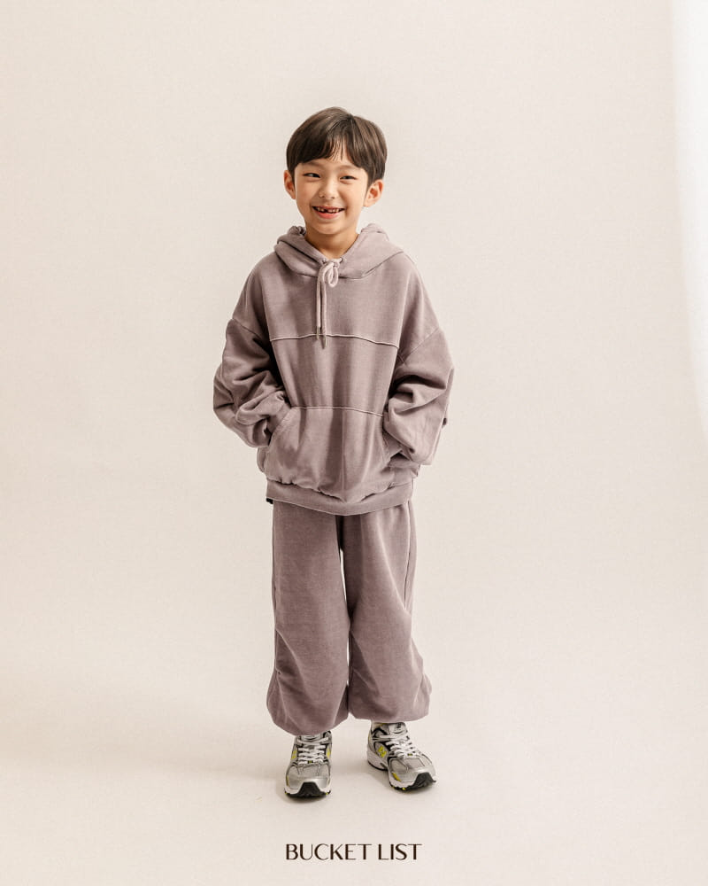 Bucket List - Korean Children Fashion - #kidsshorts - Pig Balloon Hoody Tee - 5