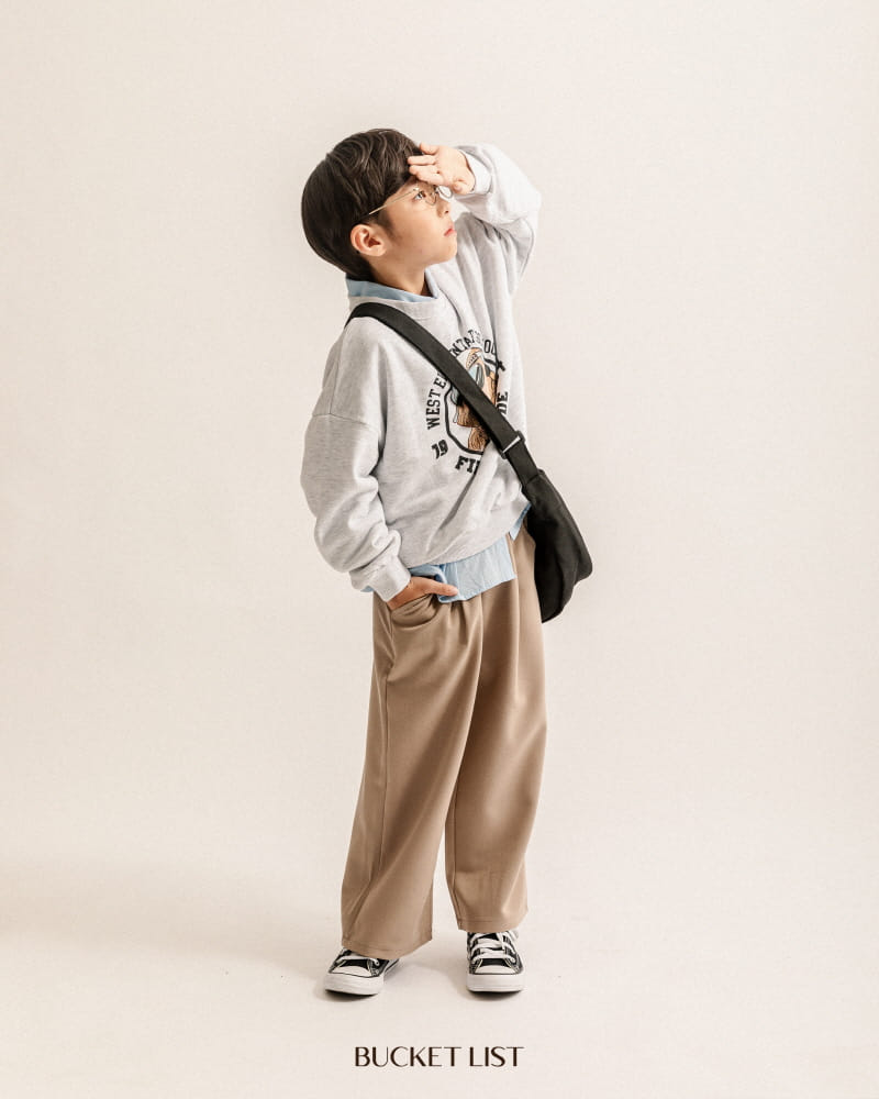 Bucket List - Korean Children Fashion - #fashionkids - Retriever Sweatshirt - 4