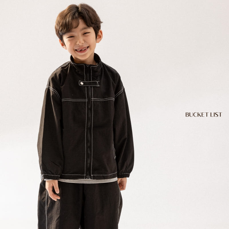 Bucket List - Korean Children Fashion - #kidsstore - Double Stitch Jumper - 7
