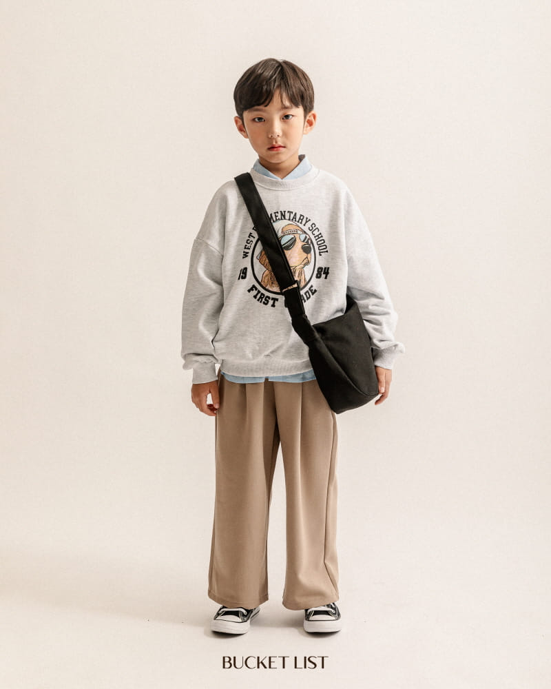 Bucket List - Korean Children Fashion - #kidzfashiontrend - Retriever Sweatshirt - 6