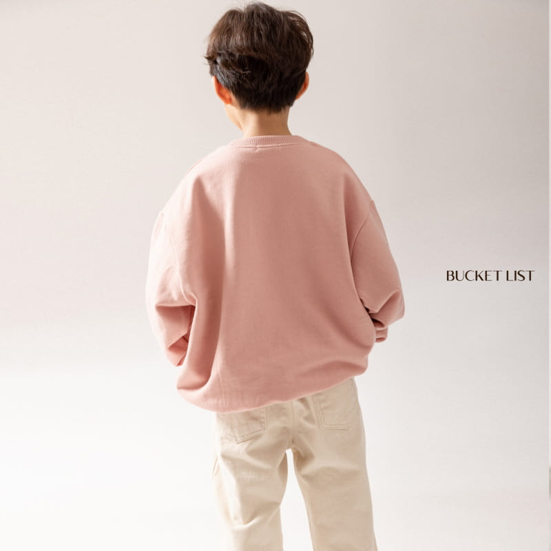 Bucket List - Korean Children Fashion - #kidzfashiontrend - Slow Felt Sweatshirt - 5