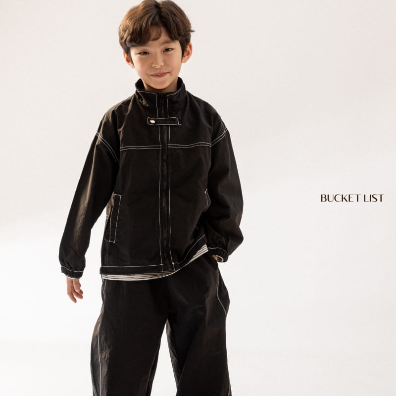 Bucket List - Korean Children Fashion - #littlefashionista - Double Stitch Jumper - 10