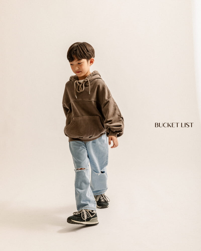 Bucket List - Korean Children Fashion - #littlefashionista - Vintage Denim Pants - 6