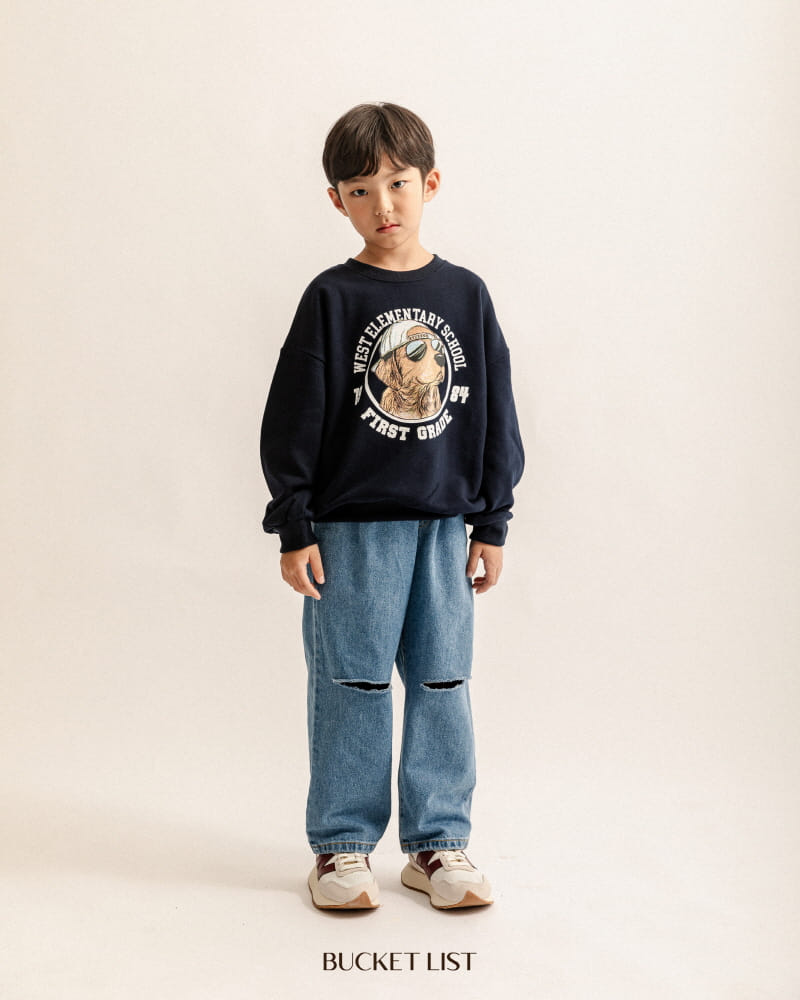 Bucket List - Korean Children Fashion - #littlefashionista - Retriever Sweatshirt - 8