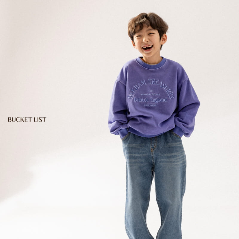 Bucket List - Korean Children Fashion - #littlefashionista - Pig Embroidery Sweatshirt - 6