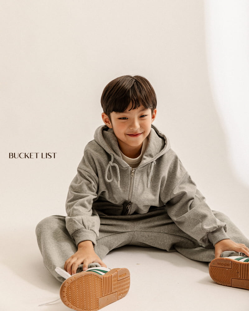 Bucket List - Korean Children Fashion - #magicofchildhood - Wide Sweat Pants - 3