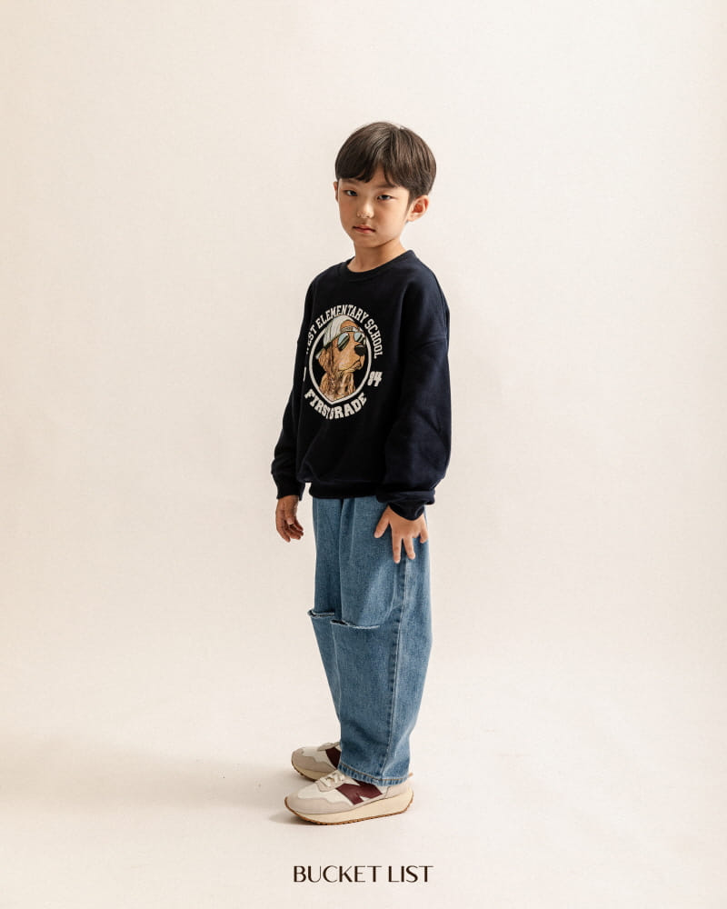 Bucket List - Korean Children Fashion - #magicofchildhood - Retriever Sweatshirt - 9