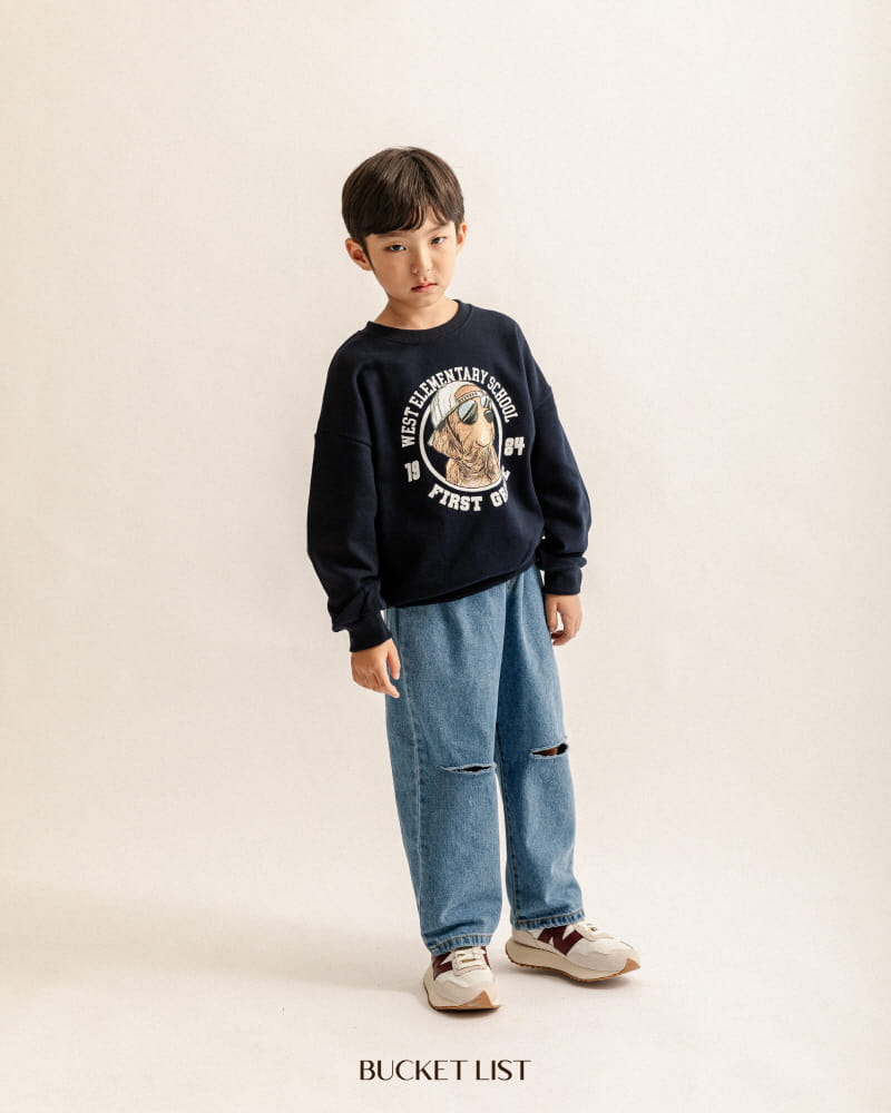 Bucket List - Korean Children Fashion - #minifashionista - Retriever Sweatshirt - 10