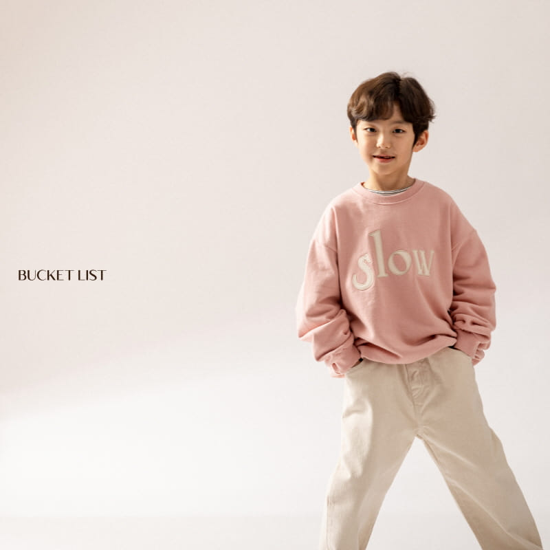 Bucket List - Korean Children Fashion - #minifashionista - Slow Felt Sweatshirt - 9