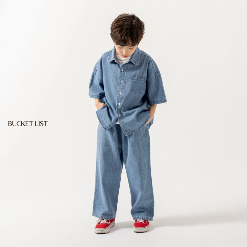 Bucket List - Korean Children Fashion - #todddlerfashion - Basic Denim Pants - 9